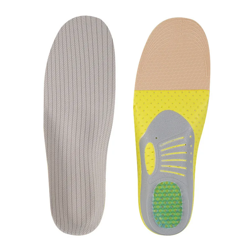 Height Increase Insole Arch Support Mesh Breathable Sweat Orthopedic Insoles Arch Support Foot Care Insoles for Shoes 1 Pair