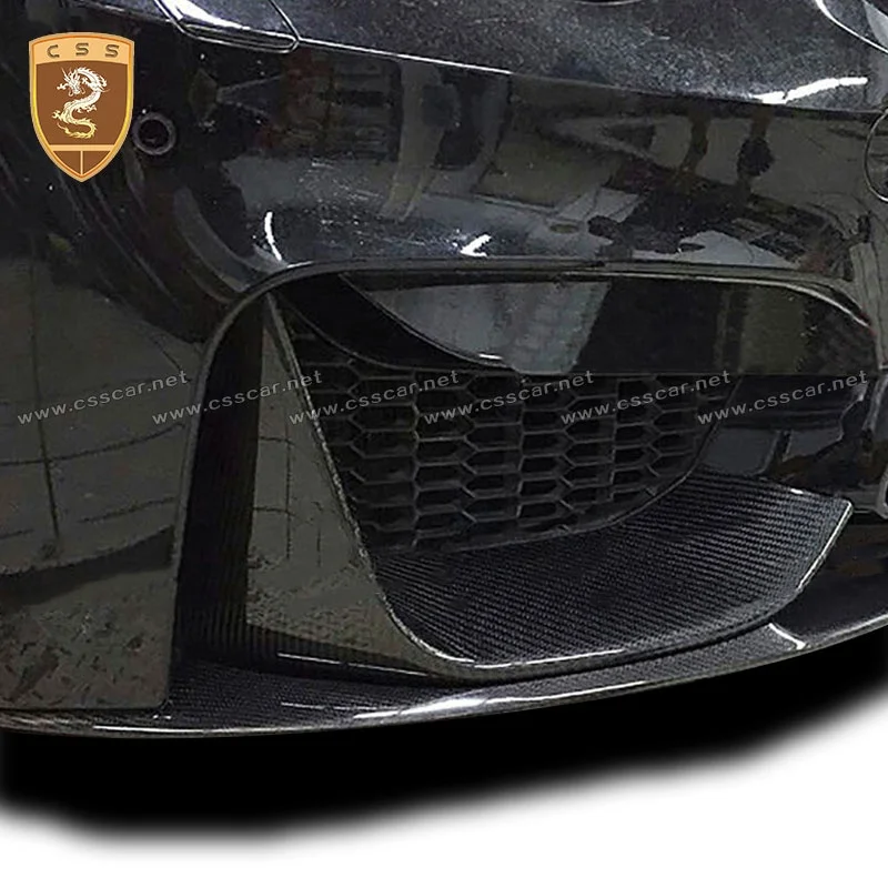 Newest Carbon Fiber M3 F82 M4 Front Spliter Performance Style Front Lip for B Mw M3 M4