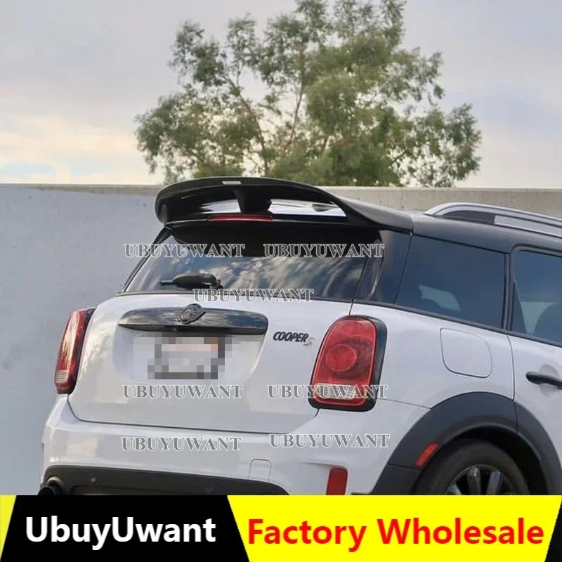 

For BMW MINI Countryman F60 2017-2023 Carbon Fiber / FRP Spoiler Car-Styling Tail Wing Modified Exterior Accessories