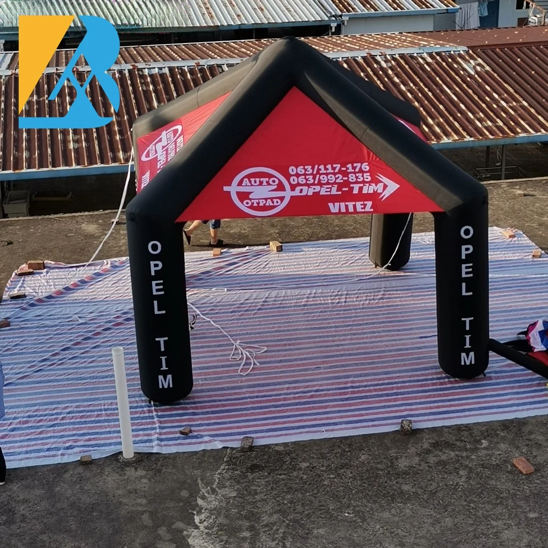 เต็นท์หลังคาเป่าลมขนาดใหญ่แบบสั่งทำพิเศษสำหรับงานโปรโมชั่นและของเล่น