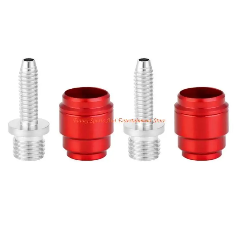 C4DE High Strength Quick Releases Oliving Head for Bikes Disc Brakes Aluminum Construction Light Weight Design Multiple Color