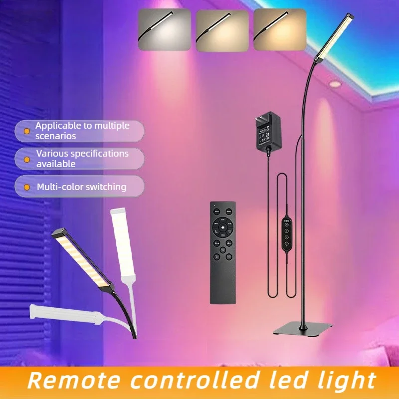 

Напольная лампа с холодным светом, без теней, для наращивания ресниц, с дистанционным управлением, светодиодная, с регулировкой яркости