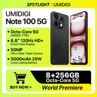 UMIDIGI Note 100 5G Android 14 Smartphone 8-Core 5G 6.8\