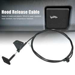X Autohaux 74130SNAA01 Front Hood Latch Lock Release Cable for Honda Civic 2006 2007 2008 2009 2010 2011 Black