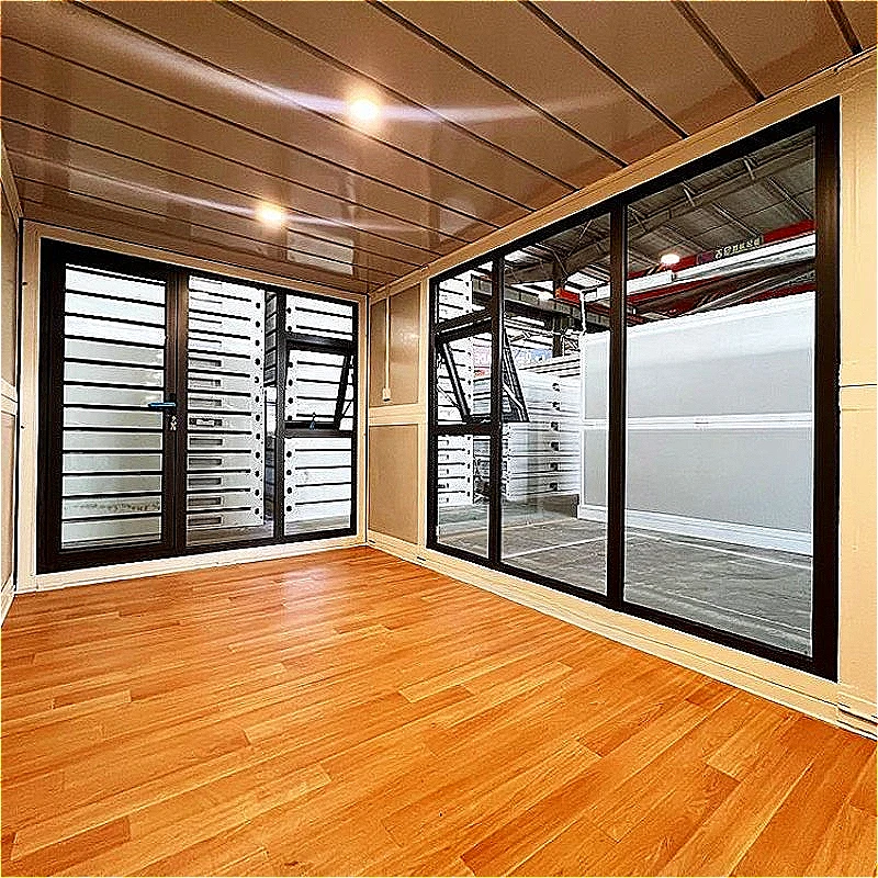 Prefab Container House Expandable 20ft Folding Container House Portable Fold Out Tiny Home 40ft Container House Price for Spain