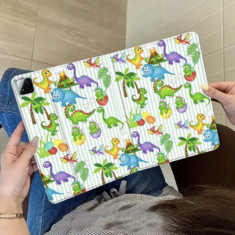 

Cartoon Anime Dinosaur Tablet Case For Xiaomi Redmi Mi Pad 5 6 6s 7 SE Pro Max Ultra 12.4 12.5 14 inch