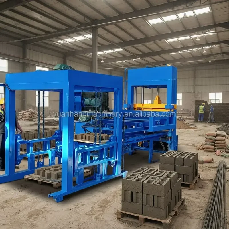 Brick Making Machinery Concrete Block Machine Fully Automatic Brick Making Machines