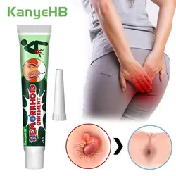 1pc Hemorrhoids Ointment Chinese Medical Herbal Cream Antibacterial For Internal Piles Anal Fissure Pain Relief Ointment G042