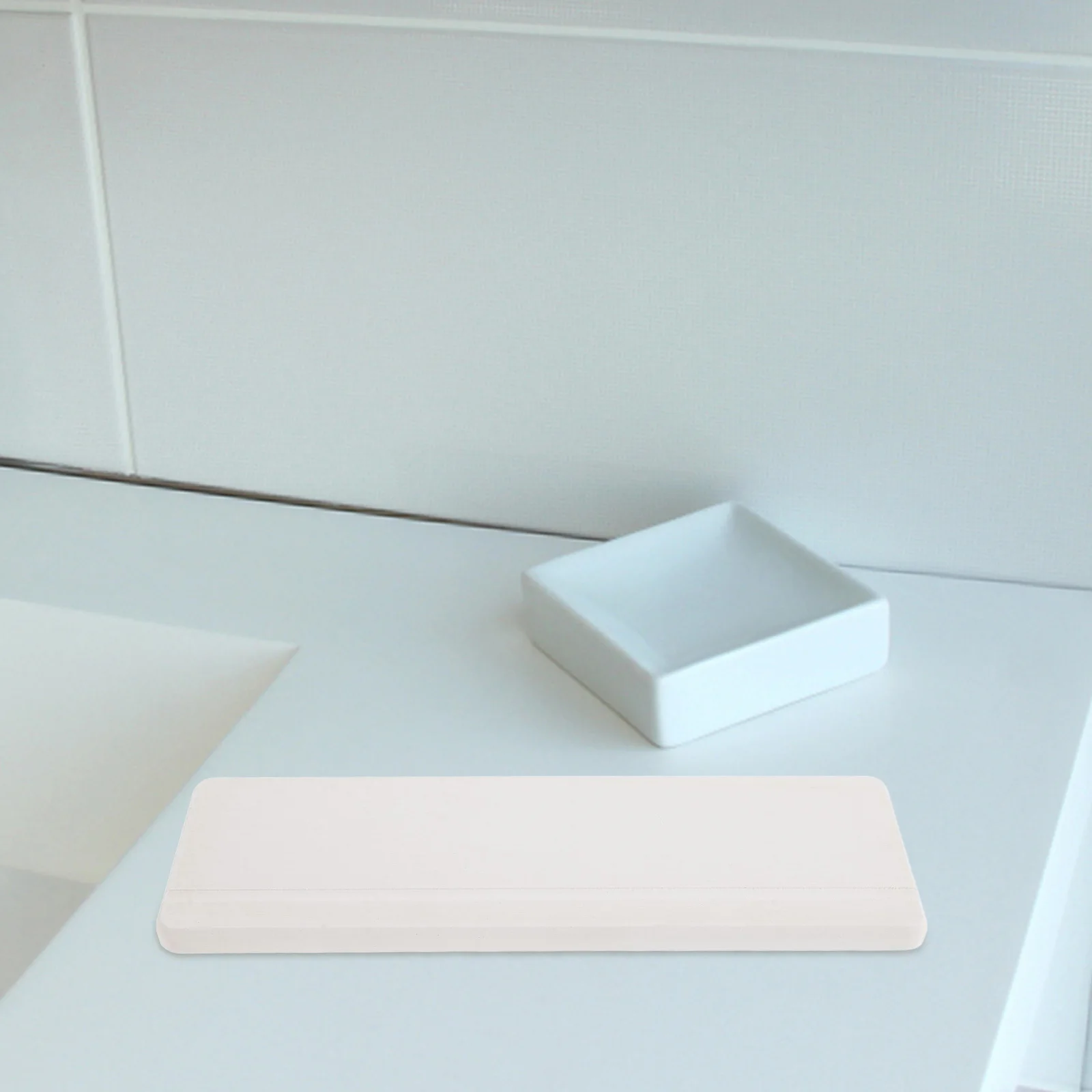 

Absorbent Coasters Diatomaceous Earth Diatomite Soap Pad Cushion Pearlescent Mat White