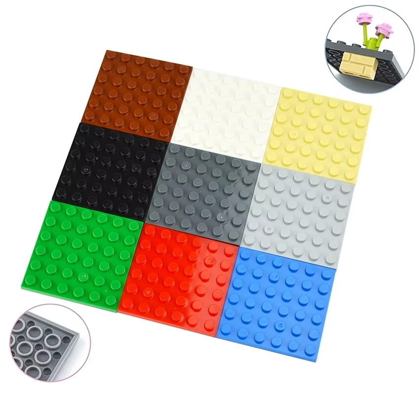6x6 building block base small expansion board compatible with standard particle scene splicing, repair and replacement essential