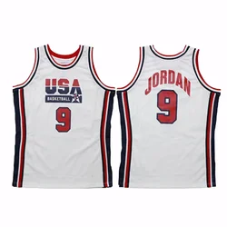 2024 USA Basketball Jersey T-shirt Summer Mens Sleeveless Vest Sports T shirt Boys Basketball Training Wear Team Tank Tops