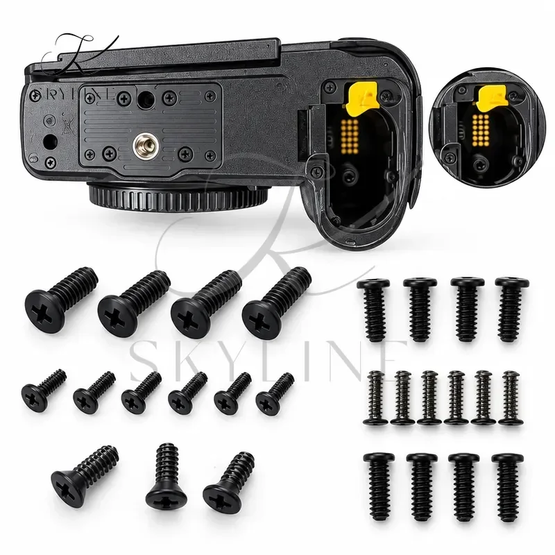 For Nikon Z5 Z6 Z7 Z6II Z7II Bottom Shell Screws Cover Replacement Parts Accessories