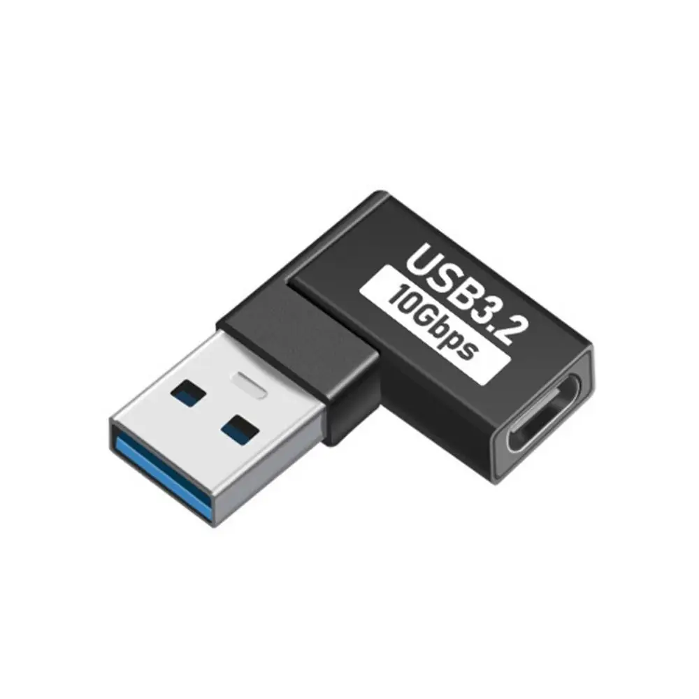 Male to Female USB-A to Type-C 3.1 Converter Laptop Mobile Phone USB-C to USB-A Extender Aluminium Alloy HDD U Disk Connector