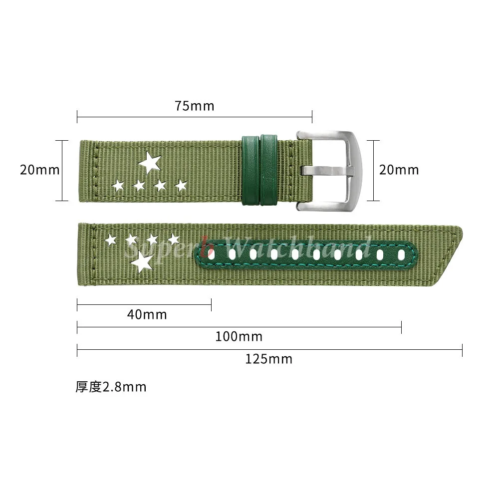 18 مللي متر 20 مللي متر 22 مللي متر النايلون نسج حزام ساعة اليد الرجال النساء لسامسونج لأوميغا ل Seiko الإفراج السريع تنفس ساعة اكسسوارات