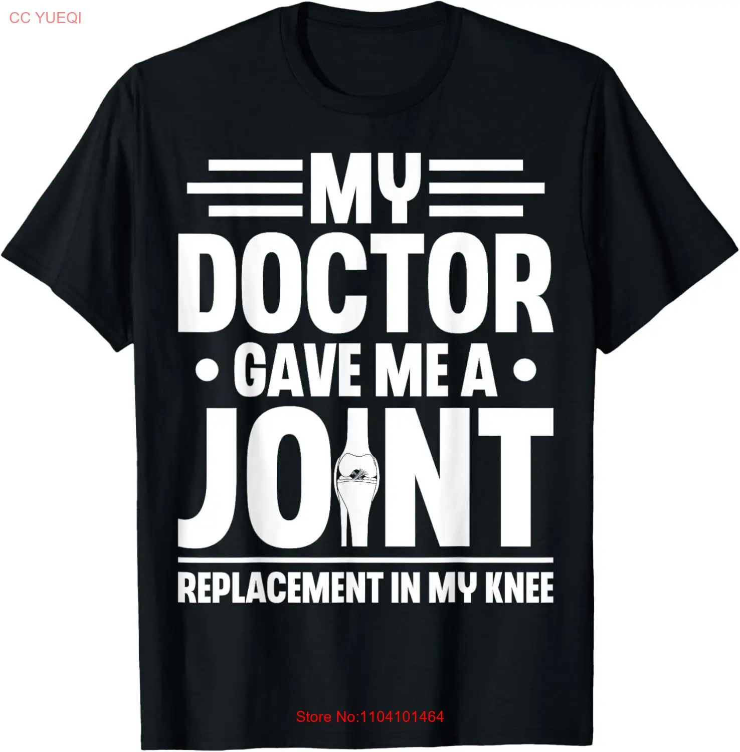 

Knee Replacement Gifts My Doctor Gave Me a Joint Replacement T-Shirt Hoodie