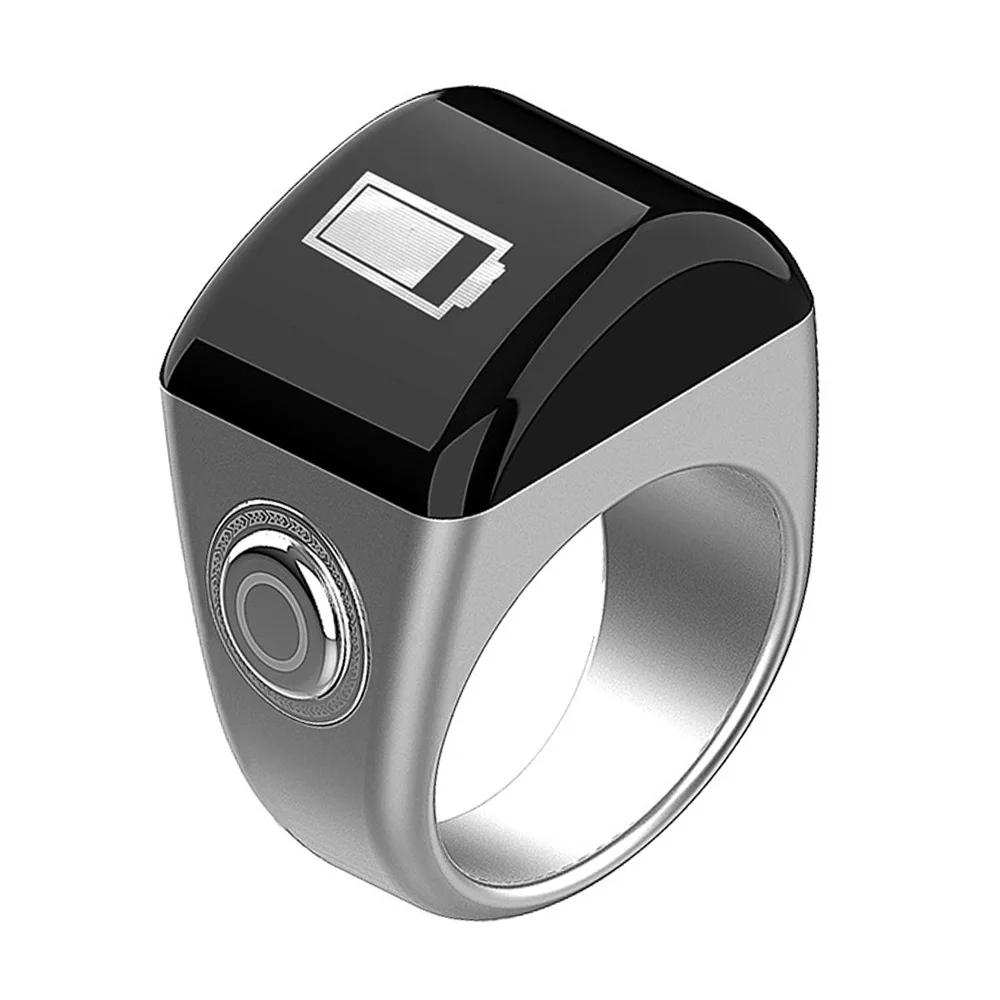 Middle East Worship Azanclock Prayer Counting Smart Ring App Controlled Bluetooth Ring Counter