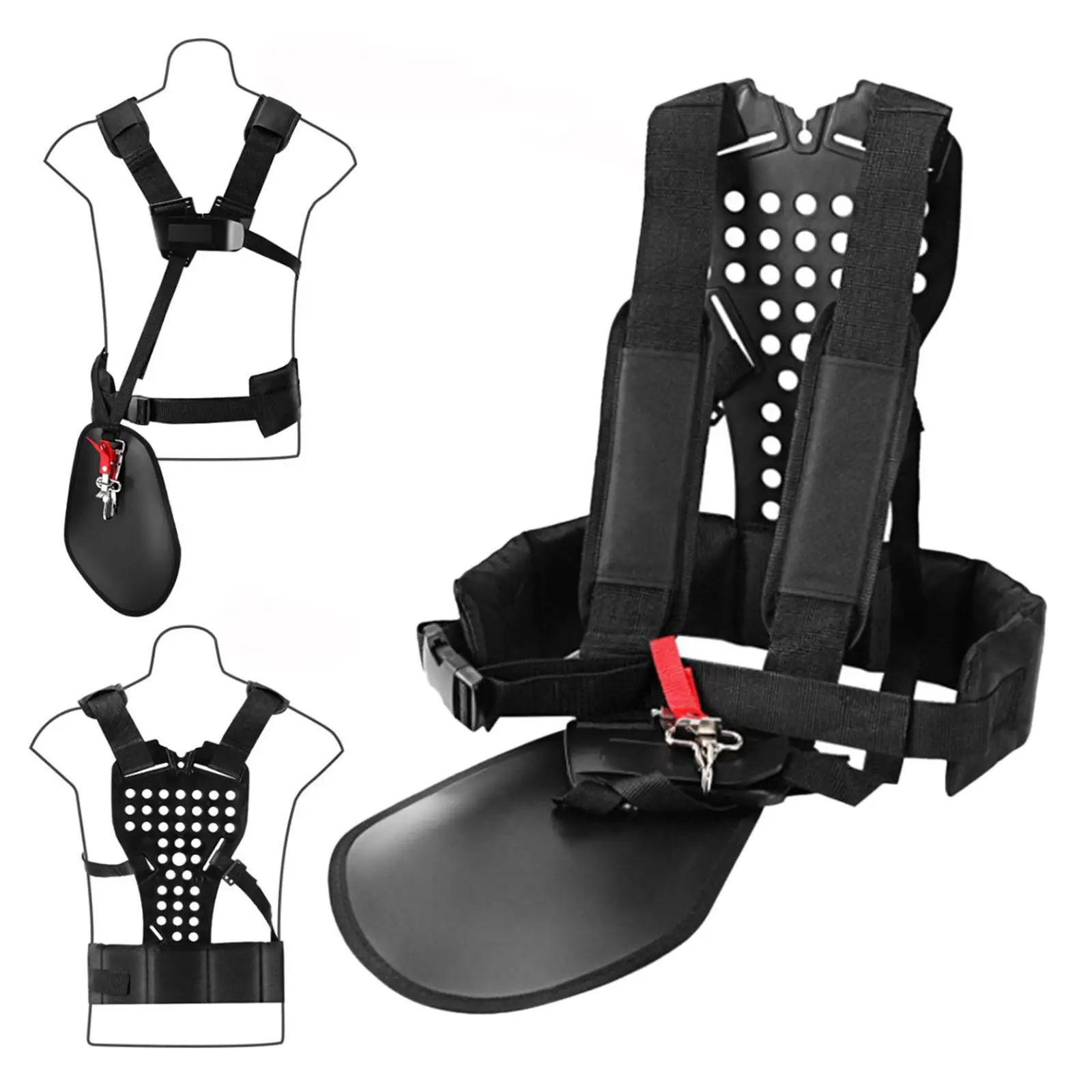 Double Shoulder Harness Strap Breathable Multifunctional Trimmer Shoulder Strap