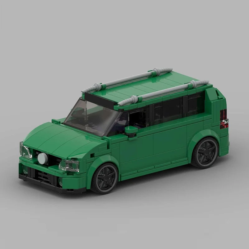 Popular Movie City Car Model MOC Building Bricks Multi-Purpose Vehicle Modular Technology Gifts Holiday Assemble Toys Suit
