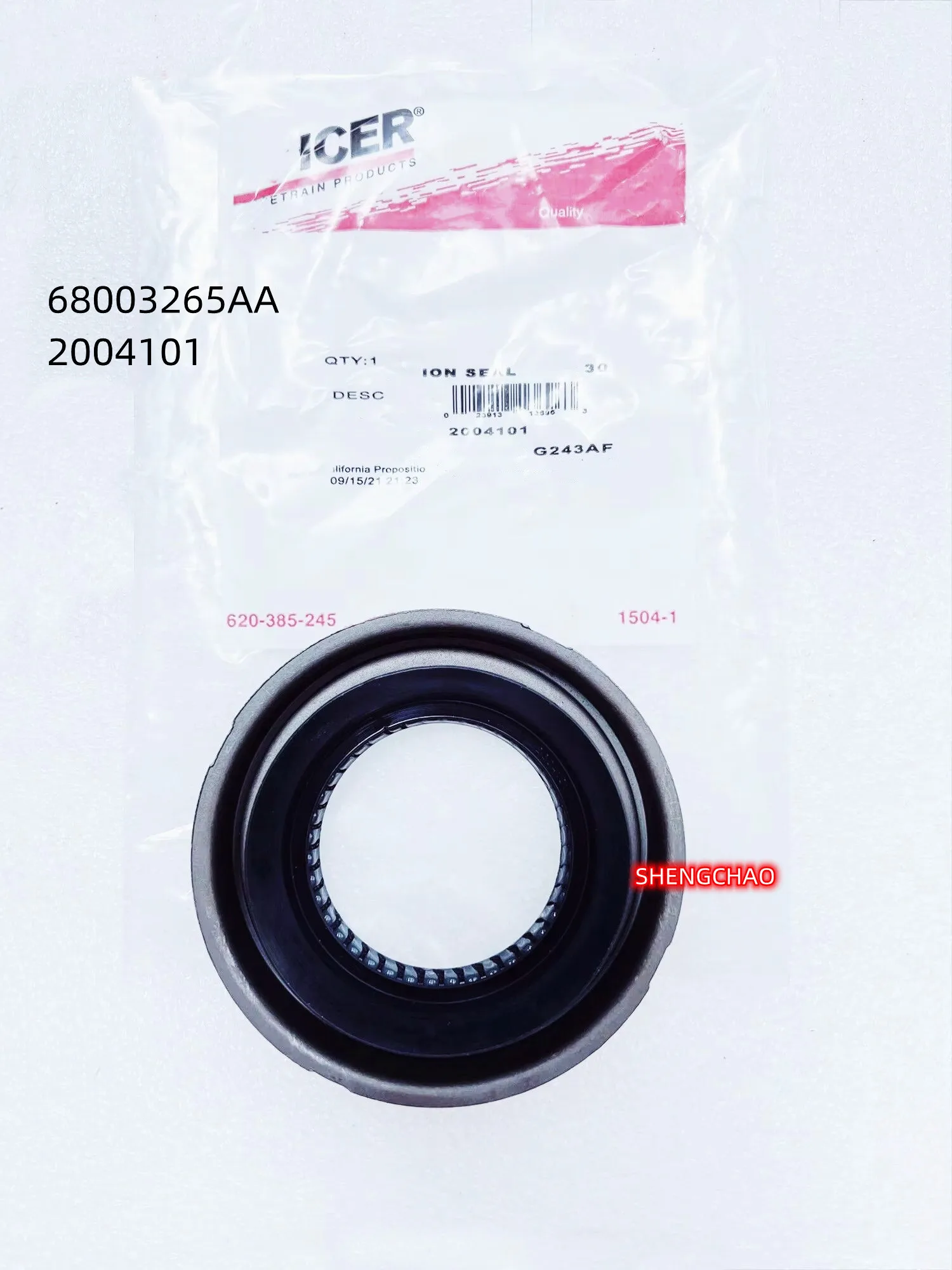 

Rear Driving Gear Pinion Oil Seal 68003265AA,2004101 Rear Pinion Oil Seal Is Applicable To: WranglerJK, Pickup 1500,2007-2024