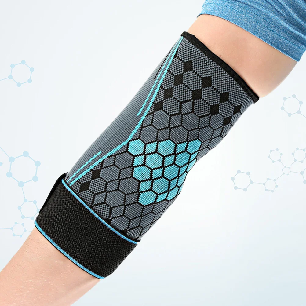 

1Pcs Elbow Support Sleeve Compression Brace for Pain Relief with Extended Pads Warmth Protection during Sports Recovery Unisex