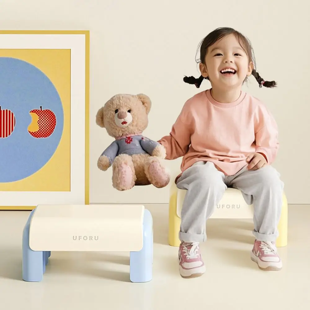 

Ergonomic Shoe Changing Stool Anti-Slip Waterproof Children's Small Stool Multi-Function Universal Toilet Footstool Household