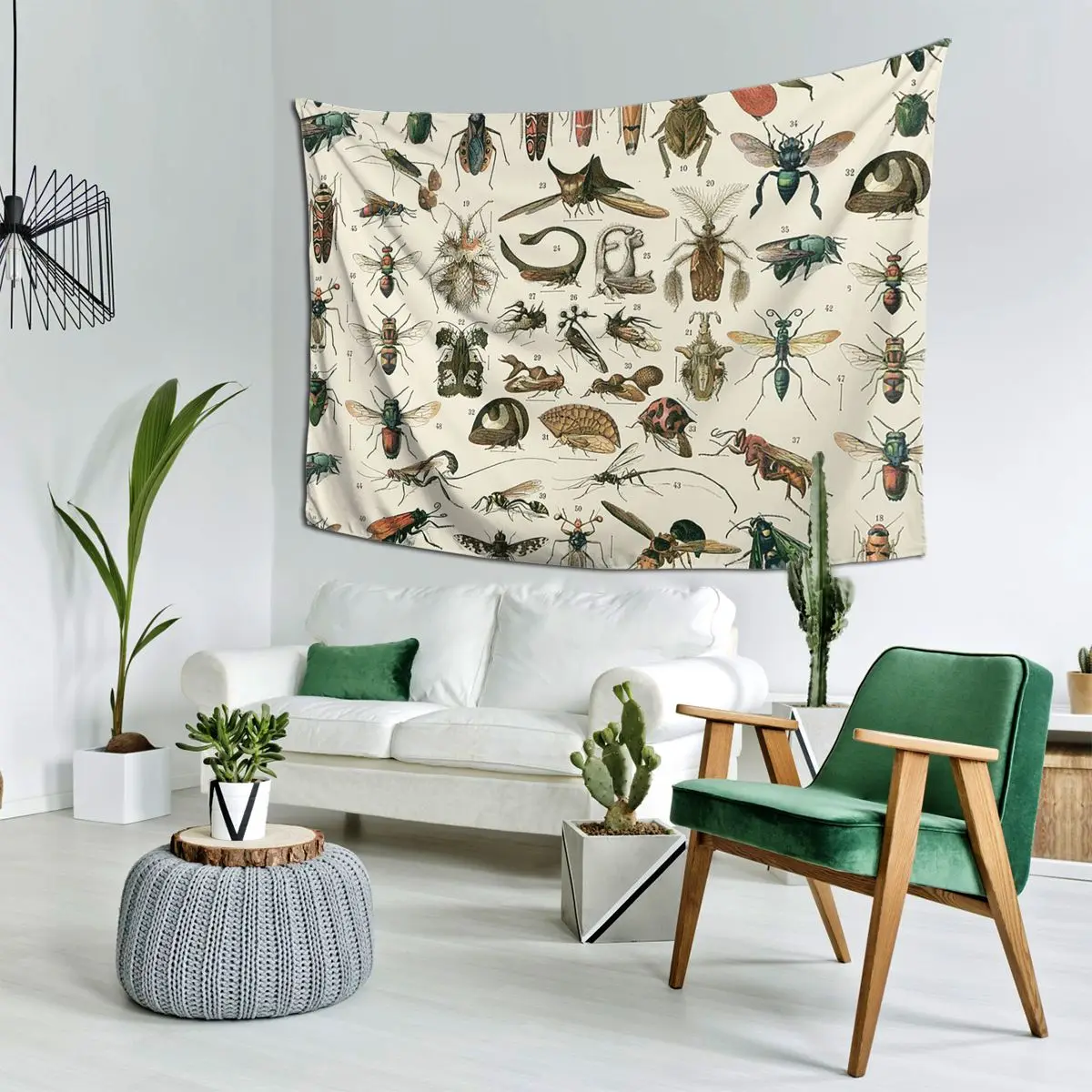 

Insects 2 Tapestry Wall Hanging Aesthetic Home Decor Tapestries for Dorm Room