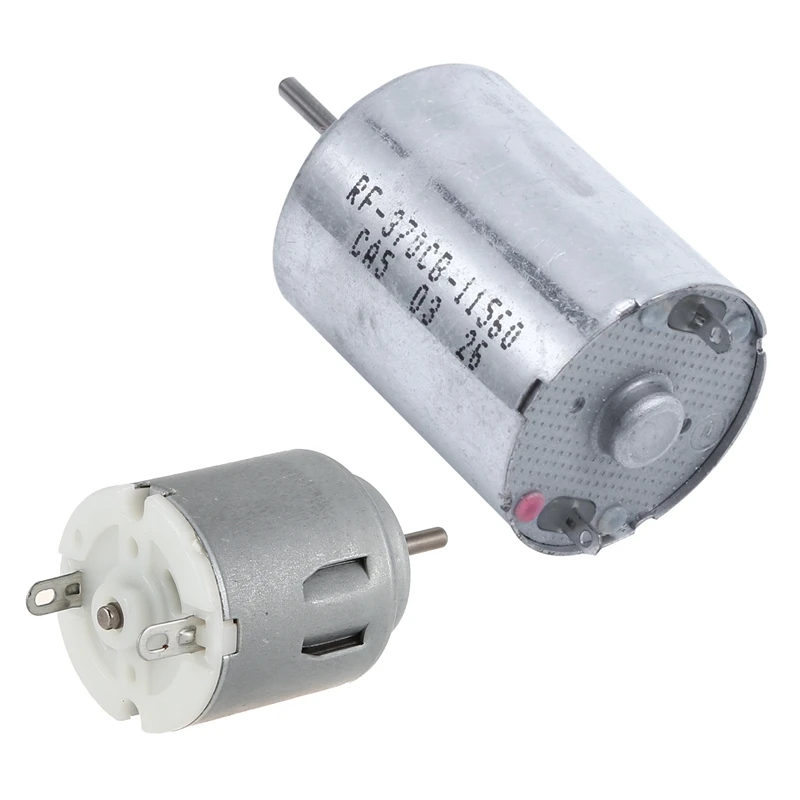 2 Pcs Rotary Speed Terminals Electric Mini Motor-6760Rpm & 1000Rpm