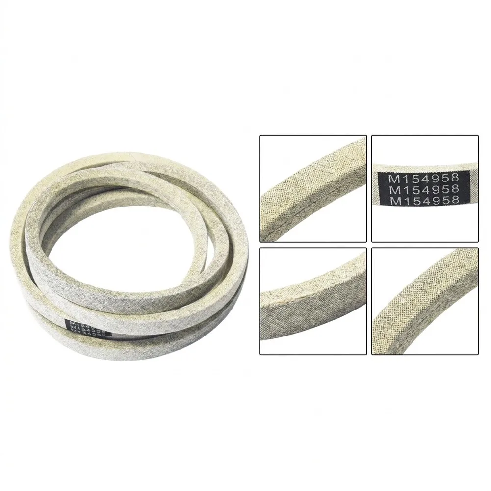 Deck Belt M154958 Compatible with For 48 Inch Lawn Tractors GT235 X300 345 X320 325 GT275 111.4 inches 5/8 inch