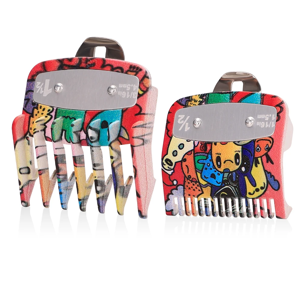 الحد من مجموعة مشط الكتابة على الجدران مقص الشعر دليل الحد مشط المتقلب واقية جهاز الملحقات مقص الشعر اكسسوارات أدوات