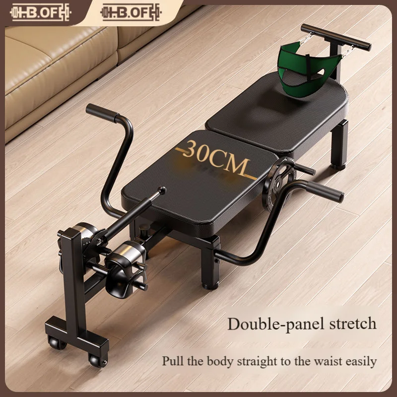 Lumbar Spine Stretcher, Spinal Correction, Height Increasing Traction Bed, Manual Inverted Machine, Soothing Bed