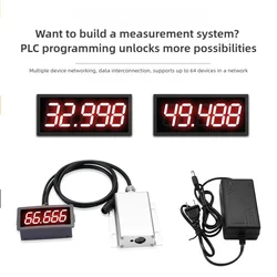 2PCS Laser Radar Ranging Sensor ToF Obstacle Avoidance And Height Determination Industrial Detection RS232/485 Alarm Rangefinder