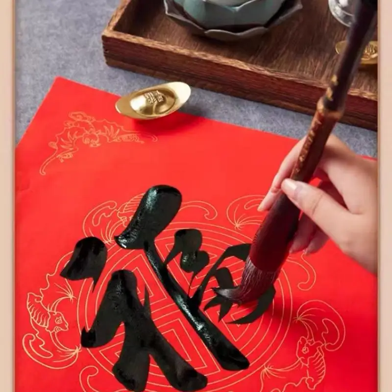 Chinesische Kalligraphie Pinsel Stift Große Regelmäßige Skript Malerei Schreiben Zeichnung Pinsel Trichter-förmigen Caligrafia Handwerk Liefert – Detail 9