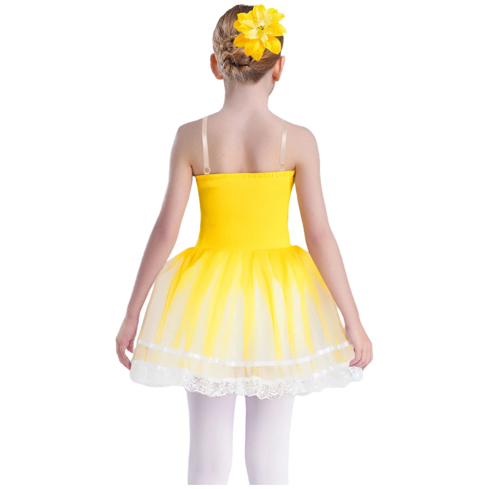 الأطفال الباليه تنورة الفتيات تنورة رقص برنامج الأطفال أزياء الأداء الجماعي أزياء أداء الرقص #5