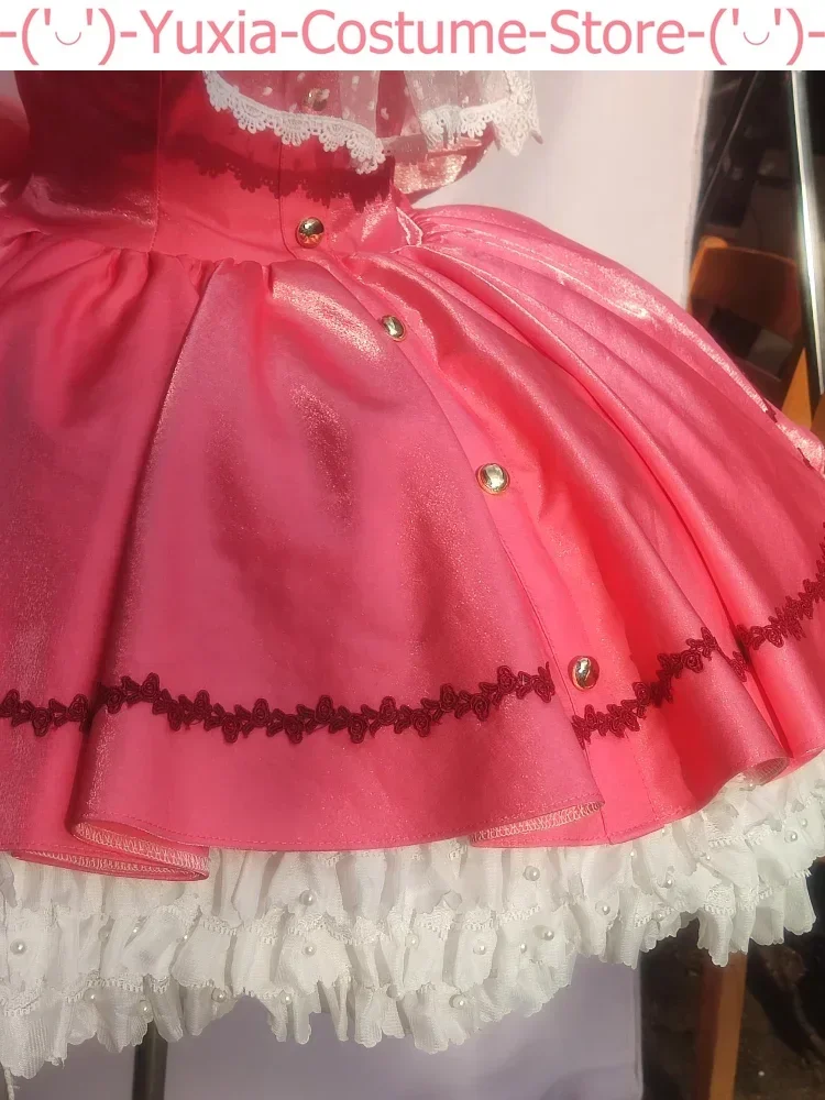 Disfraz de Kaname Madoka, traje de Cosplay, uniforme de fiesta de Anime, juego de Halloween, ropa de rol