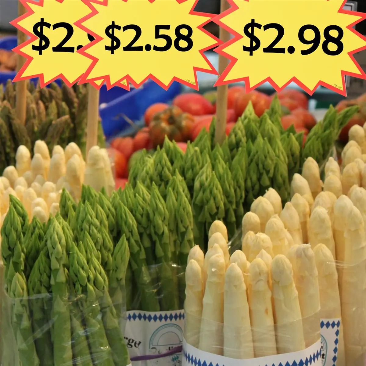 BHBL Supermarket Stores Sale Promotion Advertising Sign Price Tags 10 Pcs
