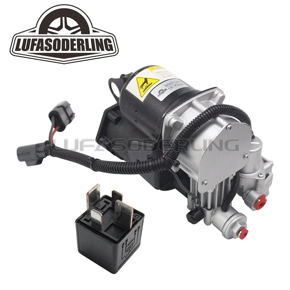 

Насос компрессора пневматической подвески + реле для Land Rover Range Rover Sport LR3 LR4 OEM LR023964 LR015303 LR011837 RQG500130 YWB500220