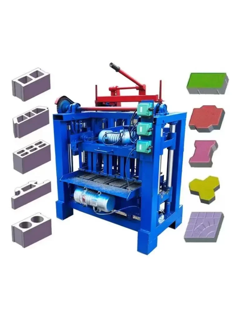 

Automatic Hollow Sand Paving Laying Moulding Concrete Paver Block Cement Brick Making Machine Price