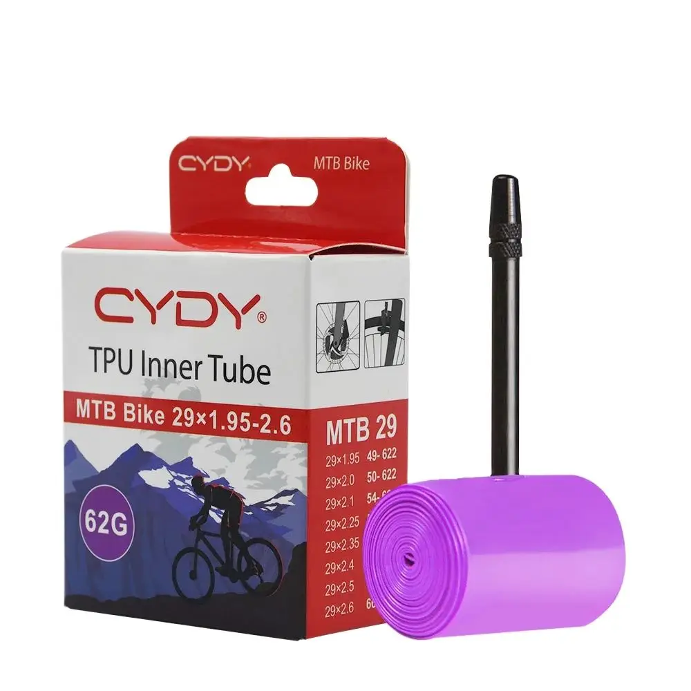 CYDY TPU MTB Fahrradschlauch 29 26 27,5 29x1,95 2,0 2,1 2,2 2,3 2,4 2,5 2,6 Zoll Mountainbike-Reifen Pneu 29er