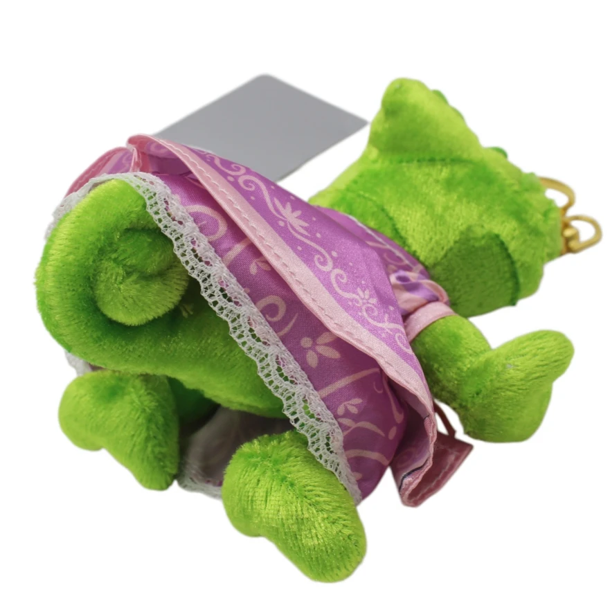 1piece 12cm Disney Pascal Chameleon Tangled Plush Toy Rapunzel's Pascal Plush Keychain Tangled Rapunzel pendant toys view 6