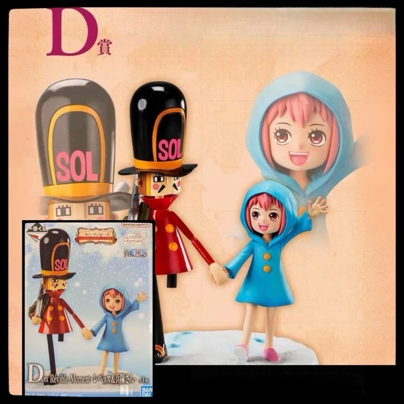 

Воспоминания о минуту 2D Reward Japanese Bandai Banpresto Rebecca One Piece Mr. Солдат Аниме Фигурка Модель Украшение Игрушка Подарок