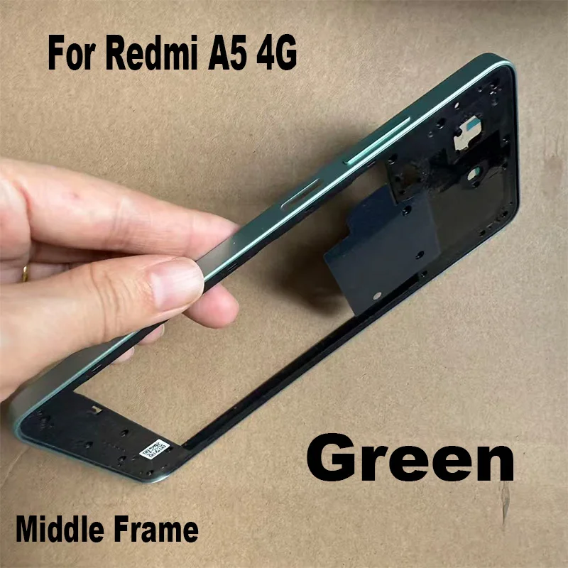 For Xiaomi Redmi A5 4G Middle Frame Front Bezel Cover Chassis Housing Back Plate LCD Holder Replacement