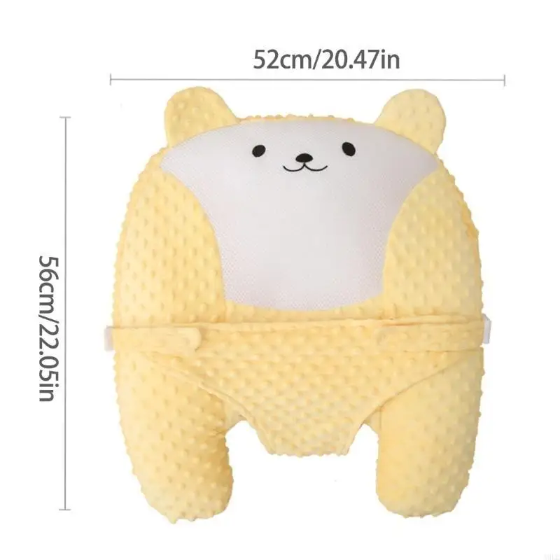 Almohada escape multifunción para bebés Confortador Muñeca juguete Anti leche almohada escupir