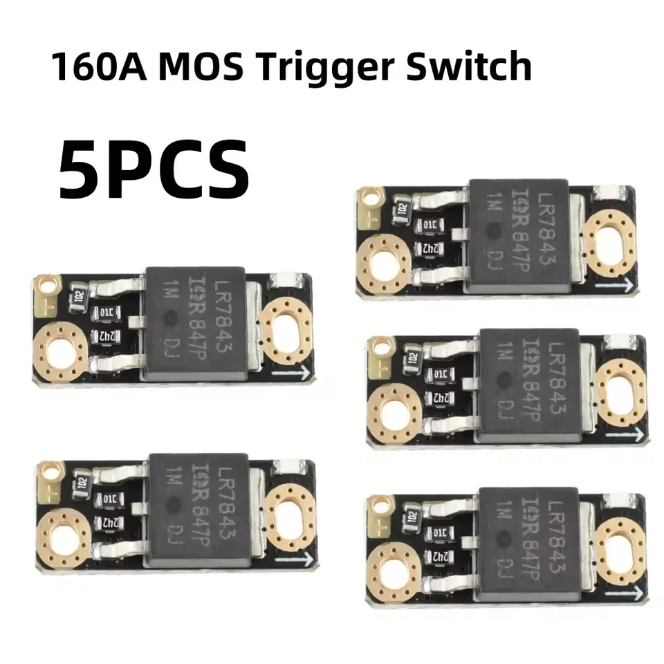 1~20PCS 160A High Power MOS Trigger Switch Drive Module Field Effect Tube PWM Regulation Electronic Switch Control Board
