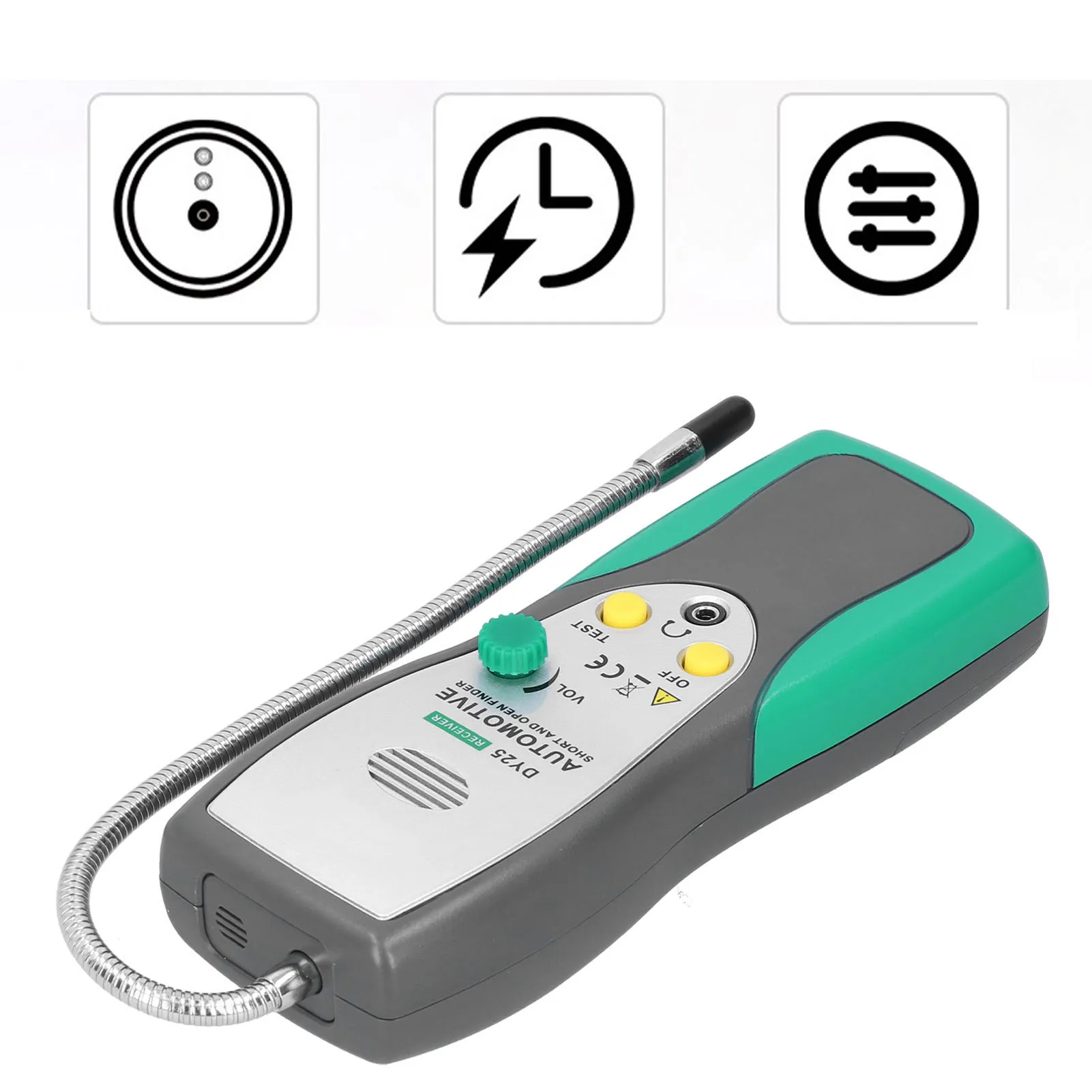 Black Circuit Tracer Non Invasive Circuit Tester Automotive Tester Automotive Tester Flexible Probe Non-contact Technology