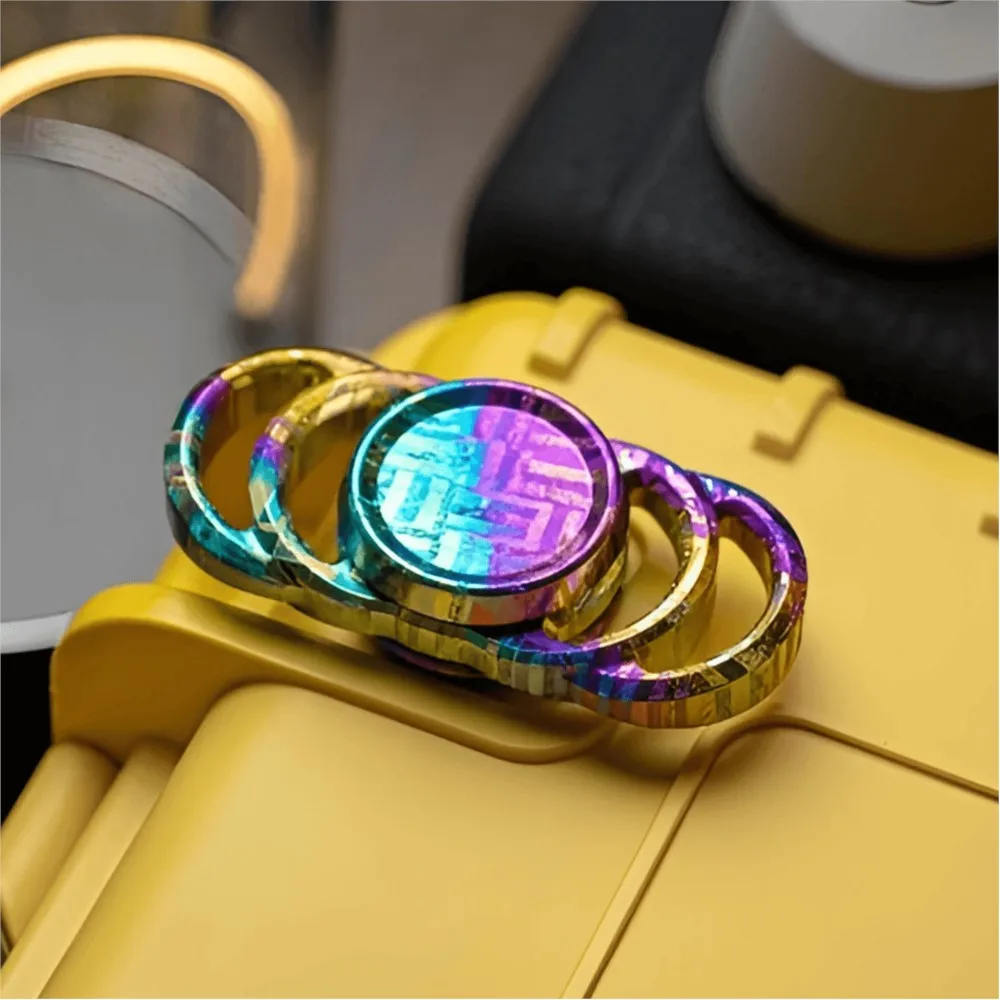 マジックビーンワークショップゼロ2.0特別素材版フィジェットスピナーフィジェットトイ大人用オフィスデスクアクセサリージャイロ