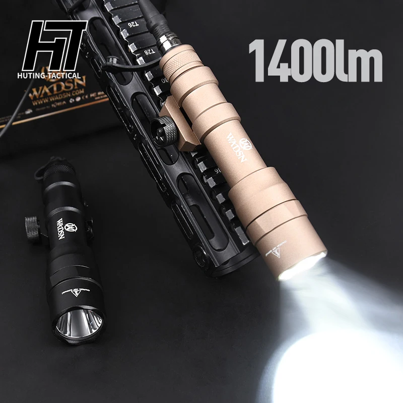 

Tactical Flashlight M600DF M600 Scout Light With Dual Function Switch Surfire M600C LED Light 1400lm Hunting Airsof Softair