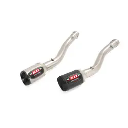 Slip On For Honda CBR600F4i 2001-2007 Motorcycle Exhaust System Mid Pipe Connect 51mm Muffler Stainless Steel Escape DB Killer