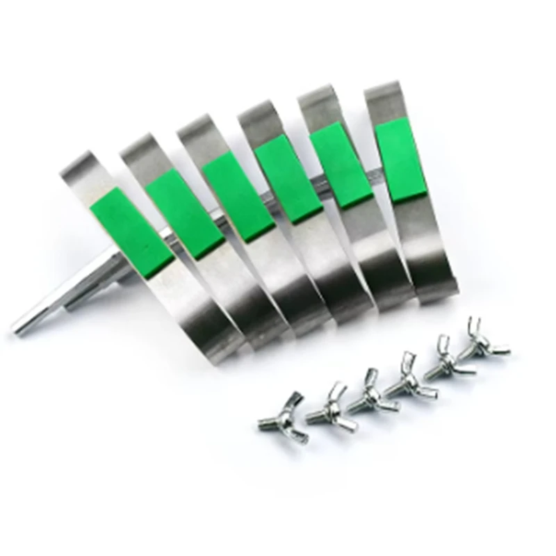 PWS Mechanical Watch Test Winder Machine Automatic Watch Winder Tester Hold 6 Watches Rotating Instrument EU Plug