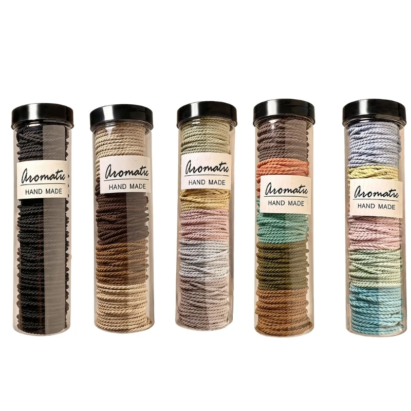 

1 Set Soft Hair Elastics Rubber Bands Gentle Stretchy No Pulling Hair Ties for Sensitive Hairs Multi Color Great Gift