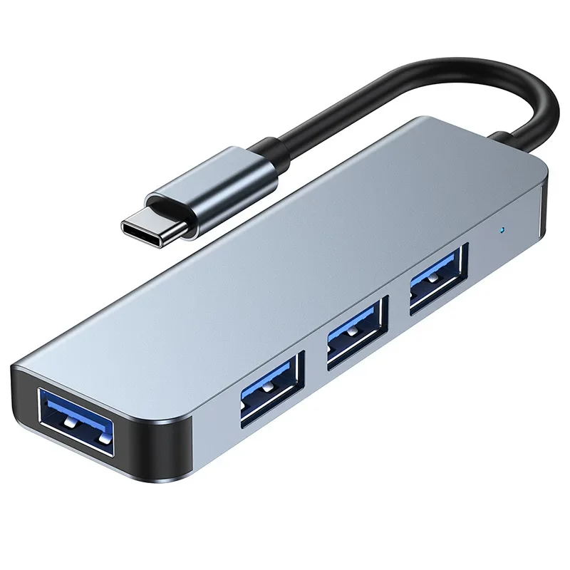 USB C HUB 3.0 Type C ไปยัง USB 3.0พอร์ต4 3.1แยกอะแดปเตอร์ OTG USB สำหรับ MacBook Pro 13 15 Air Mi Pro อุปกรณ์เสริม Huawei PC